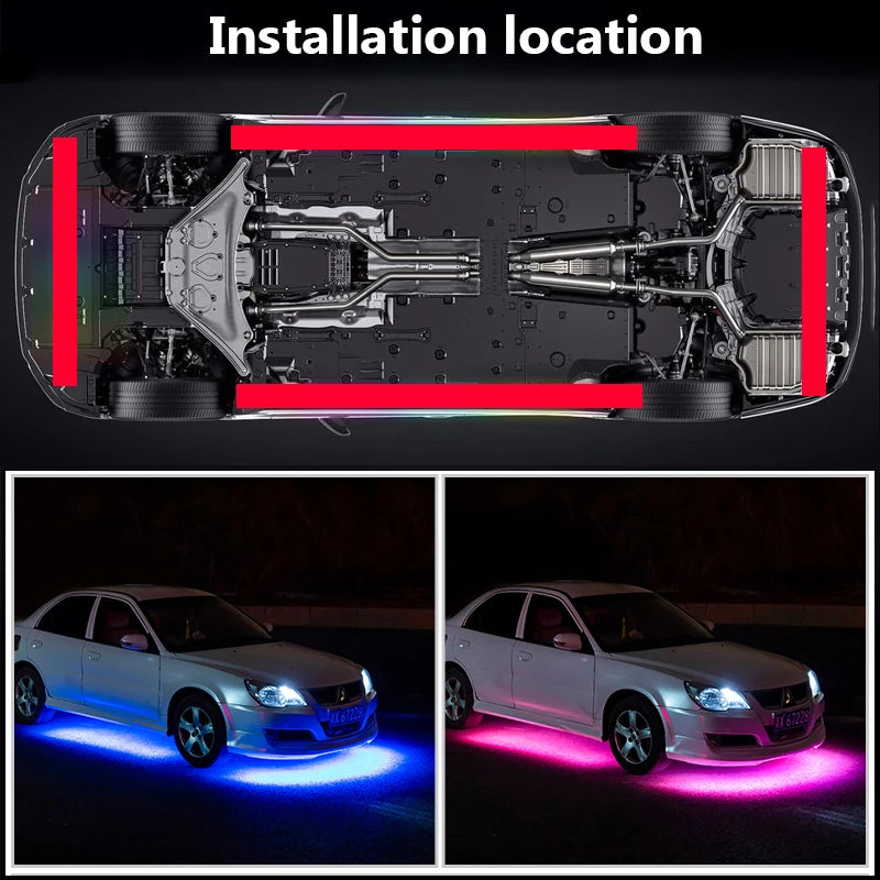 led dessous de voiture